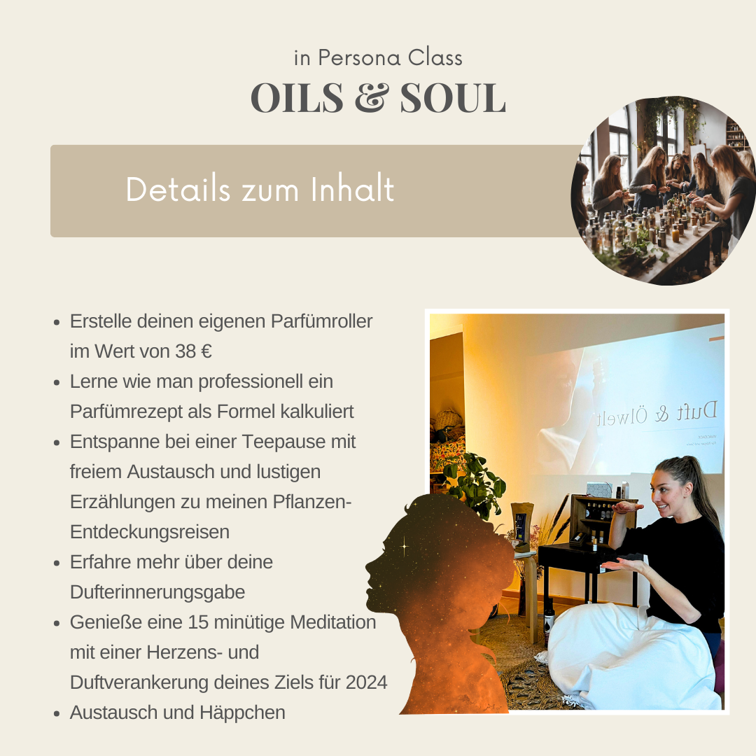 In Persona Class | Workshop "Oils & Soul"